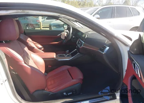 2021 BMW 430I z USA, uszkodzony, nr VIN WBA53AP06MCG93461